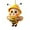 Yellow, variant on 6pcs Cute Bee Christmas Tree Ornaments, Acrylic Hanging Pendants, Holiday Party Car Home Decorations, Christmas Gift Bowls Ornaments Set For Tree Decoration, 3.1in/8Cm, Yellow