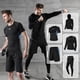 thumbnail image 4 of Traje deportivo para hombre, otoño, ocio, traje de fitness para hombre, secado rápido, mallas de baloncesto para correr, pantalones de fitness, traje deportivo, 4 of 4