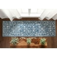 thumbnail image 3 of Well Woven Della Light Blue Vintage Medallion Pattern Runner Rug 2x7 (2'3" x 7'3" Runner), 3 of 8