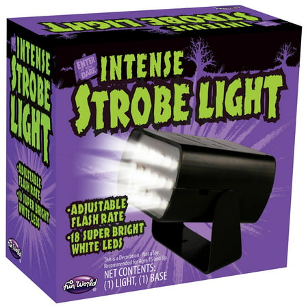 Mini Intense Adjustable 18 LED Strobe Light Box Lighting Effects Halloween