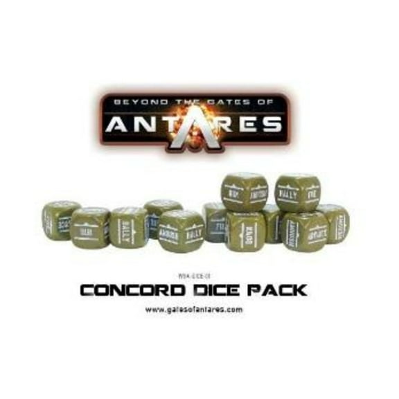 Warlord Games Concord Dice Pack New