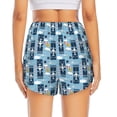 thumbnail image 4 of Goofa Airplanes and Aviation Signs Printed Women 2 in 1 Running Shorts,Quick Dry Athletic Workout Shorts,High Waisted Athletic Shorts with Liner Pockets-Small, 4 of 9