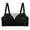Black, variant on Vedolay Bras Women's Plus Size Visual Effects Minimizer Bra,Blue M