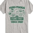 thumbnail image 3 of Sesame Street - Vintage Furry Friends - Toddler and Youth Short Sleeve Graphic T-Shirt, 3 of 5