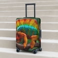 thumbnail image 4 of Salouo Chameleon Pattern Travel Dust-proof Suitcase Cover, Softside Suitcase Protector Luggage Cover Protector for 18-32inch ,Not Included Suitcase, 4 of 8