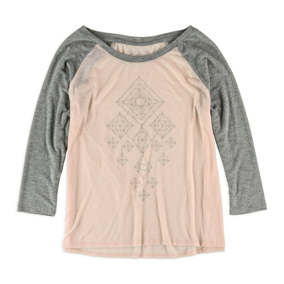 Aeropostale Womens Dreamcatcher Pajama Sleep T-shirt, Pink, Juniors, X-Small