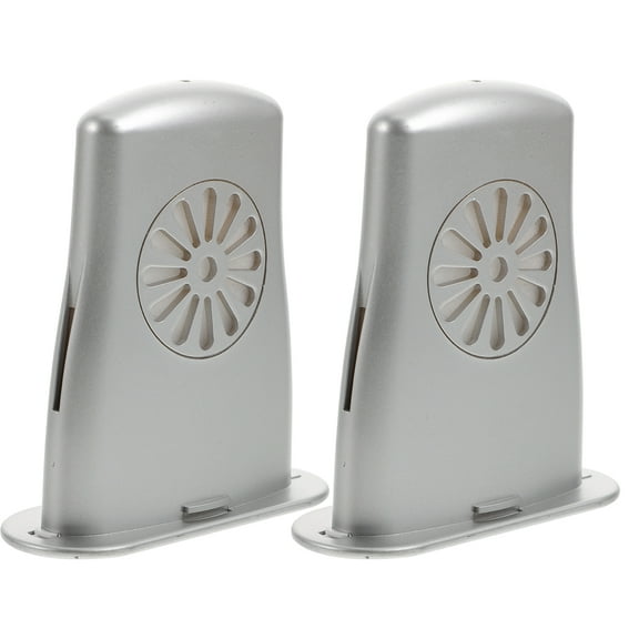 HOMEMAXS 2 Pcs Portable Guitar Humidifier Guitar Maintenance Tool 8.5X7.5X2.9CM Silver
