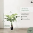 thumbnail image 3 of Maia Shop 3.5ft Artificial Palm Tree, Fake Plants for Home Decor, 3 of 8