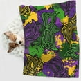 thumbnail image 6 of Pofeuu Mardi Gras7 Print Puppy Blanket,Dog Blankets,Pet Blanket Cozy Cat Blankets for Indoor Cats, Fuzzy Pet Blanket for Kitten Doggy Dog Blankets-Medium, 6 of 8