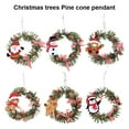 thumbnail image 3 of Matsuzay Guirnalda de árbol de Navidad Artificial, guirnalda de Navidad, decoración de ventana, colgante, fondo de fotografía para el hogar Type11 NO11, 3 of 6