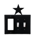 thumbnail image 1 of Estrella - Cubierta de interruptor doble y GFI simple(EGSS-45) Village Wrought Iron EGSS-45, 1 of 1