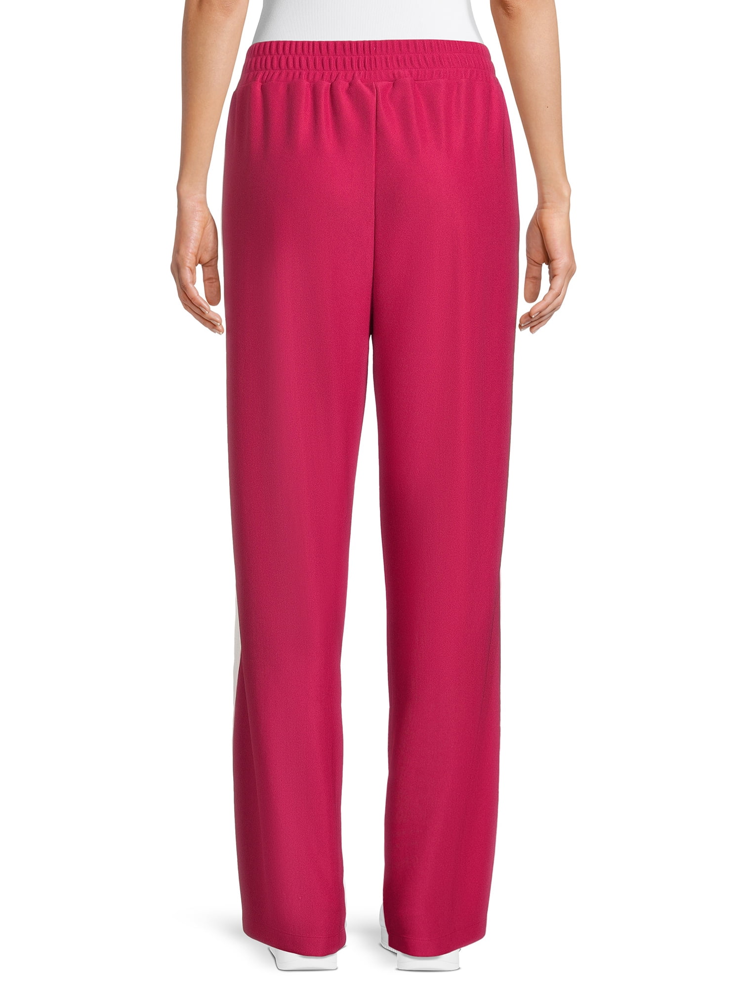 Self Esteem Juniors Knit Track Pants with Side Striping, 30.25" Inseam, Sizes S-XL