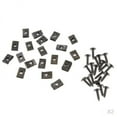 thumbnail image 1 of LOVIVER 40x U Shaped Clips And Screws With Metal Fixing, Mounting Rivets For Car, 1 of 8