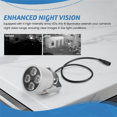 thumbnail image 4 of 4 Array LEDs Infrared Waterproof Night Vision IR Illuminator Light Fill Light DC 12V for Security Camera, 4 of 9