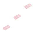 thumbnail image 4 of sweethay Bandeja de cubitos de hielo Congelador Molde de silicona Apilable Fabricante de moldes para glaseado Rosa Type1 NO1, 4 of 6
