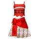 thumbnail image 1 of Vestido para niñas, disfraz de Moana, disfraz de dibujos animados, princesa de Halloween, 4 años, 100cm, 1 of 3