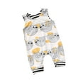 thumbnail image 4 of Fortune Combinaisons Sans Manches en Coton pour Bébés Filles Garçons 0-3 Ans, 4 of 5
