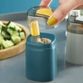 thumbnail image 4 of maskred Living Room Bedroom Toothpick Box Hotel Office Tooth Pick Large Capacity Dispenser Tabletop Dustproof Organizer Container Blue, 4 of 8