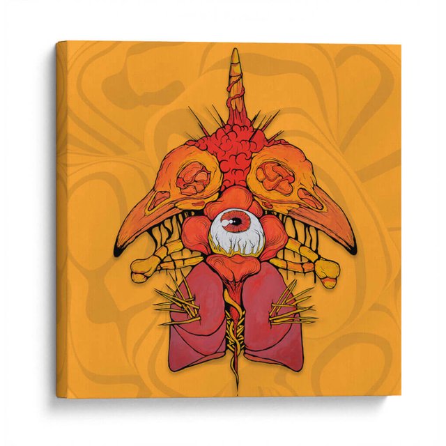 Cuadro decorativo - Impurezas, Yorckh 60x60 Canvas Lab Ilustraciones,