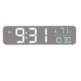 thumbnail image 1 of Reloj espejo reloj despertador Brillo LED multifuncional ajustable para oficina ANGGREK Otros, 1 of 8