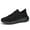 Black, variant on Women's sports shoes, lightweight sports shoes for running and walking - breathable and comfortable for both roads and indoors