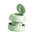 thumbnail image 5 of Zxpjkyu Pill Crusher Cutter Easy to Use Pill 2 in 1 Portable Stainless Steel Blade Pill green, 5 of 9