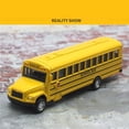 thumbnail image 2 of Modèle d'Autobus Scolaire à Rétrofriction en Alliage Jaune, Véhicule de Collection, Voiture pour Enfants, Jouet Interactif, Cadeau, Jouets Éducatifs pour Enfant, Cadeau, 2 of 5
