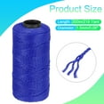 thumbnail image 2 of Uxcell Nylon String Twisted Mason Line Twine for DIY Projects Gardening Gift Wrapping Dark Blue, 2 of 6