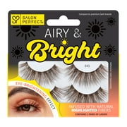 Salon Perfect Airy & Bright 645 Lash, 2 Pairs