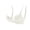 White, variant on Seamless Wireless Bralette for Women Plunge Neck Demi Coverage Bras Stretch No Underwire Breathable Lingerie Tops with Adjustable Straps White S