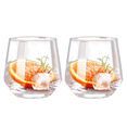 thumbnail image 1 of 2 vasos de vidrio, tazas de jugo para el hogar, tazas de té simples para calentar, tazas de bebidas, color transparente, 1 of 5