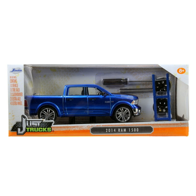 JADA JUST TRUCKS 2014 DODGE RAM 1500 WHITE 1:24 DIECAST NEW