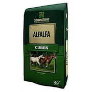 Standlee 1180-40101-0-0 Premium Western Forage 40 lbs. Alfalfa Cube Horse Feed