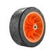 thumbnail image 5 of Rueda de carro de camping de 19 cm, silenciosa, para mantenimiento y reparación de carros de playa. Naranja, 5 of 8
