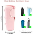 thumbnail image 2 of Bogg Bag Cup Holder for Stanley Accessories Cup Holder 40Oz Water Bottle Holder Attachment Compatible with All Bogg Bag and Simply Southern Beach Tote Bag(Pink), 2 of 9