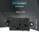 thumbnail image 4 of Actuador de bloqueo de puerta eléctrica del lado del pasajero delantero para Hyundai Sonata 99-05 No.9573638000 Negro, 4 of 7