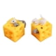 thumbnail image 2 of Funny Mice And Cheese Finger Squeeze decompressing toy, 2 of 2