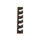 thumbnail image 1 of Perchero vertical de madera para sombreros, de pared, soporte para gorras de béisbol, almacenamiento interior, alto tránsito, ahorra espacio, diseño plegable, acabado en madera natural, para, 1 of 8
