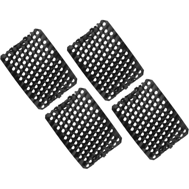 YISITIAN Lame de Rechange Standard Courbée 2-1/2 Pouces, 4 Pack Râpe à Fromage en Acier pour Planeur de Poche de Surforme, Réparation de Dents, Fibre de Verre Bois, Modelage Surfaces Courbées Planeur à Main CJ919-73369