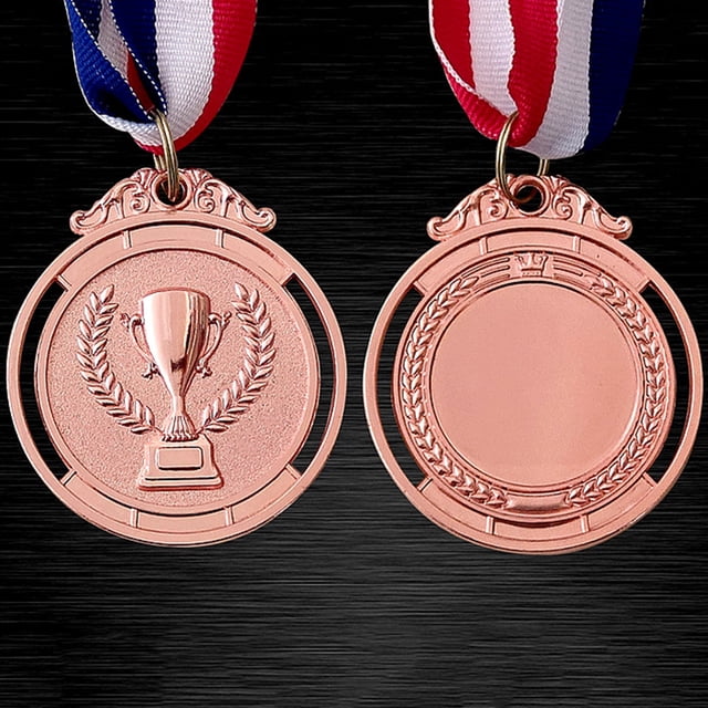 2 Pulgadas 1.º 2.º 3.º Premio Ronda De Medallas Premio De Oro Para Reuniones Deportivas Escolares Para Niños