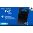 thumbnail image 4 of Ekco Classic - Tabla para Picar y Cortar, Antimicrobiana con Iones de Plata &iexcl;NO GUARDA OLORES NI SABORES!, Color Negro, Chica 24 x 15 cm EKCO NA, 4 of 8