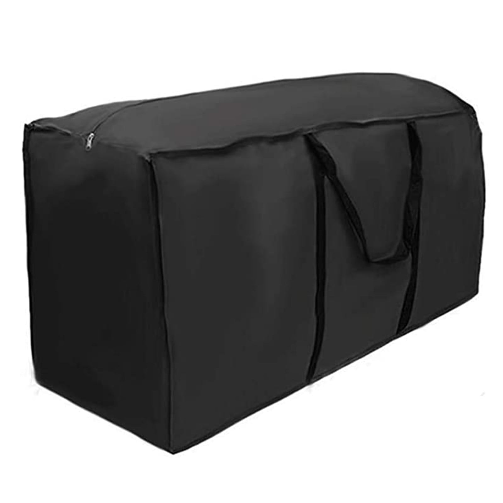 Outdoor Furniture Cushion Storage Bag | Heavy-Duty Waterproof Garden Patio Seat Cover Protector | Large Capacity Organizer for Camping Travel Picnic Gear | 210D Oxford Cloth Material