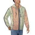 thumbnail image 4 of Zip Up Hoodies for Men - Hardwood Long Sleeve Comfrt Men'S Fashion Hoodies & Sweatshirts, Jackets for Men Hoodies Pullover Clothing Clothes with Pouch, 4 of 5