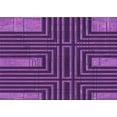 thumbnail image 1 of Ahgly Company Machine Washable Indoor Rectangle Transitional Purple Area Rugs, 6' x 9', 1 of 7