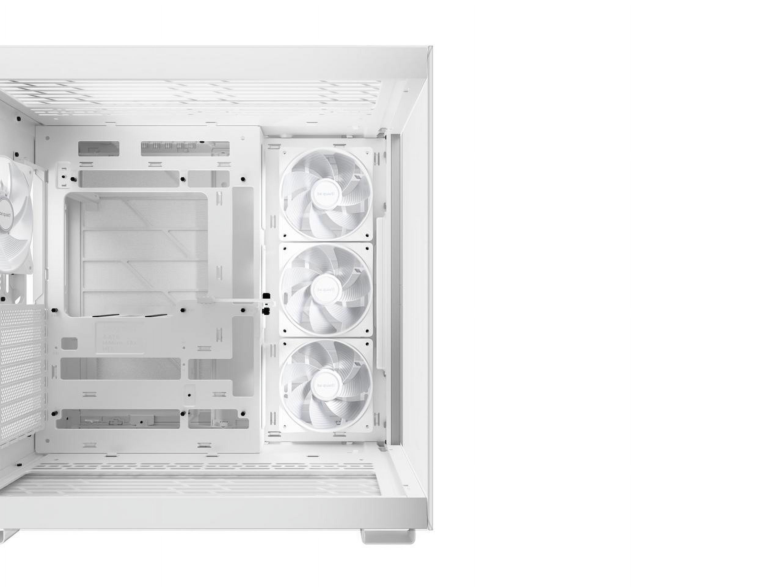 be quiet! Light Base 600 DX - White Steel (SGCC), ABS, Glass ATX
