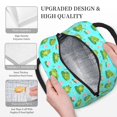 thumbnail image 3 of Salouo Frogs And Aquatic Plants for Insulated Lunch Bag for Women/Men - Leakproof Cooler Tote Bag Organizer - Reusable Lunch Box for Office Picnic Hiking Beach-One Size, 3 of 6