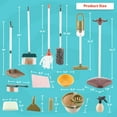 thumbnail image 5 of Hey! Play! 15PC Kids Cleaning Toy Set with Kids Vacuum That Really Works for Toddlers Ages 3 and Up, 5 of 8