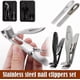 thumbnail image 2 of Large Ergonomic Nail Clippers for Seniors, Nail Clippers Nail File Set for Thick and Ingrown Toenails, 2 of 5