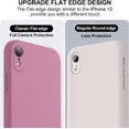 thumbnail image 3 of TEMOGU-Compatible with iPhone XR Case, Upgraded Liquid Silicone with [Flat Edges] [Camera Protection] [Soft Anti-Scratch Microfiber Lining] Phone Case for iPhone 10 XR 6.1 inch - Lavender Purple, 3 of 4