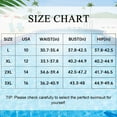 thumbnail image 5 of Inadays Plus Size One Piece Bathing Suit for Women Sexy Tummy Control Swimsuit Flutter Sleeve Swimwear Full Coverage Retro Ruffle Monikini, Army Green, 2XL, 5 of 7